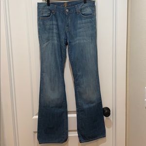 7 For All Mankind bootcut jeans 30x33